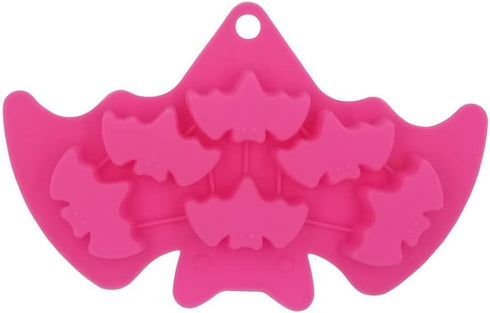 Silicone Bakeware Set - Heat Resistant Halloween Baking Molds for Chocolate, Candy Mold Ice Tray - Bats, 2 Pack...