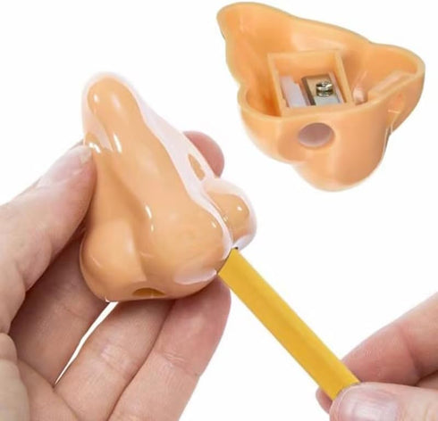 Funny Nose Pencil Sharpener, Classroom Supplies, Classroom Rewards, Birthday Party Supplies?Mini Pencil Sharpener, Funny Pencil Sharpener,Nose Pen...