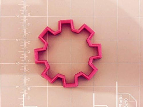 Gear Cookie Cutter (3 inch)...