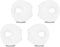 4 PCS Soft Silicone Earbud Covers - Anti-Slip and Anti-Drop Sport Ear Tips - Compatible with iPhone Ear Tips (White)......