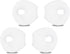 4 PCS Soft Silicone Earbud Covers - Anti-Slip and Anti-Drop Sport Ear Tips - Compatible with iPhone Ear Tips (White)......