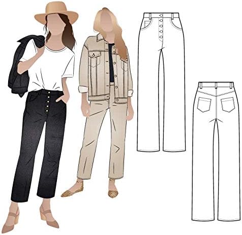 Style Arc Sewing Pattern - Elwood Jean (Sizes 18-30)...