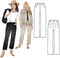 Style Arc Sewing Pattern - Elwood Jean (Sizes 18-30)...