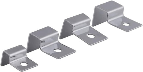 Fdit Pack of 4 Stainless Steel Aquarium Fish Glass Cover Clip Support Holder for Protecting(8mm)...