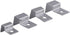 Fdit Pack of 4 Stainless Steel Aquarium Fish Glass Cover Clip Support Holder for Protecting(8mm)...