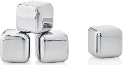 Blomus 4 Piece Stainless Ice Cubes Set, One size...