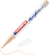 edding 5300 acrylic marker fine - beige - 1 waterproof acrylic paint marker - fine round nib 1-2mm - acrylic paint pen for drawing on canvas, art ...