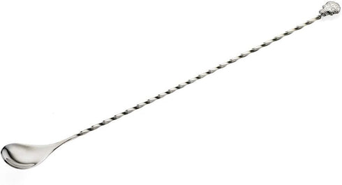 Barfly 13-Inch Bar Spoon, Sugar Skull End...
