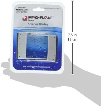 GULFSTREAM TROPICAL AQUAR Mag-Float Scrape Replacement Scrapers for The Large+...