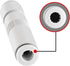 Pneumatic Fitting Vacuum Ejector, ZU05S, 6mm Push in One Touch Tube Type...