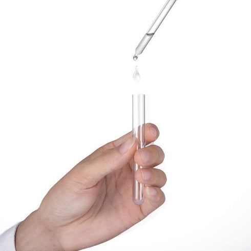 50pcs Test Tubes with Rack, 12x100 (8ml) Clear Test Tubes with Lids and Holder for Scientific Experiments, Halloween, Christmas, Scientific Themed...