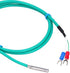 5x30mm K Type Green Thermocouple, Waterproof, Temperature Probes & Sensors Silicone Temperature Sensor with Soft Cable Green 5x30mm Stainless Stee...