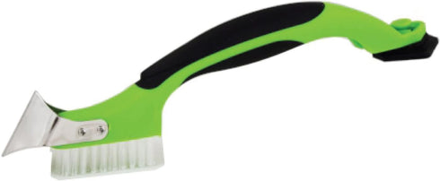 Warner Manufacturing 3-in-1 Caulk Tool for Easy Removal and Application, Scraper, Brush and Applicator,Green...