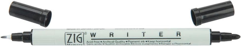 6 Pack Zig Memory System Writer Dual-Tip Marker-Pure Black -MS660010...