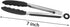 Serving Tongs Kitchen Tongs - Heat Resistant, Premium Stainless Steel Locking Cooking Tongs with Silicone Tips, Non-Slip Food Tongs for Cooking, H...