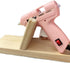 Hot Glue Gun Holder/Wood Hot Melt Glue Gun Stand/Hot Melt Glue Gun Base/Craft Room Organizer (B)...