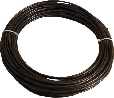 10 Feet (3 Meter) Black - 14 AWG THHN Wire - 14 Gauge Black Ground Wire -14 AWG Solid Copper Wire - Insulated Grounding Wire - THHN/THWN Solid Wir...