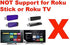 Remote Control Compatible with Roku Express HD LT XS XD Media Player Box; NOT Work for Roku Stick or Roku TV...