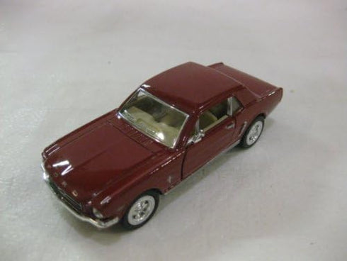 1964 1/2 Ford Mustang In Red Diecast 1:36 Scale By Kinsmart...