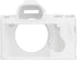 Camera Case for Sony A9 Alpha 9 ILCE-9, Texture Surface, Anti-Scratch Soft Silicone Rubber Housing Case Shell Protective Cover (White)...