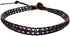 Infinityee888 Trendy Anklet Lapis Bead Ankle Bracelet 10 Inches Woven with Leather Cord Beautiful Handmade Hippie Bohemian Style...