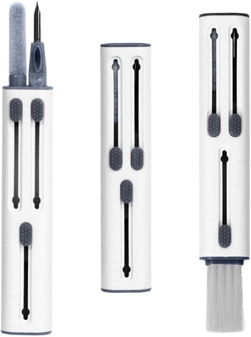 AUGEN Cleaning Pen Kit for Airpods, Multi-Function 3 in 1 Soft Brush Cleaning kit, Cleaning Pen Kit Tool for Bluetooth Earphones Case Phone Camera...