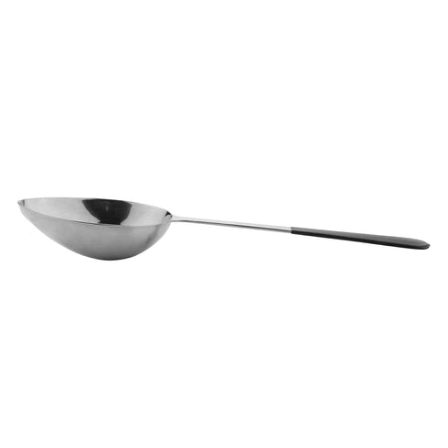 G.E.T. Enterprises 8 oz. Stainless Steel Solid Spoon with Cool-Grip Handle Dishwasher Safe Stainless Steel Serving Utensils Collection BSRIM-33 (P...