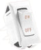 JR Products (12611-5 Ivory/Gold 12V On/Off Switch, (Pack of 5)...