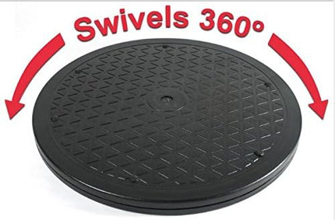 10” Rotating Swivel Heavy Duty Wheel 360 Degree Rotate Turntable Lazy Susan Turnplate for Clay Pottery Sculpture Monitor TV 25cm...