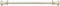 Decorative Window Curtain Rods with Finials, 28 to 48 Inches, 0.75 Diameter - Buono II, Carson Series - Lightweight & Easy to Install, Adjusts Tel...