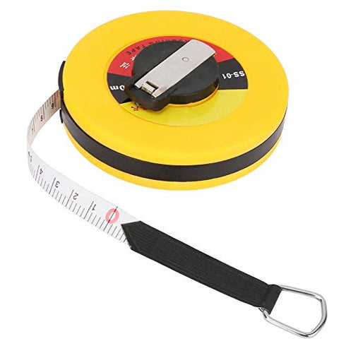 Fiberglass Site Measurement Tape Measure Compact Soft Rulers Measuring Tool for Construction Survey(10m)...