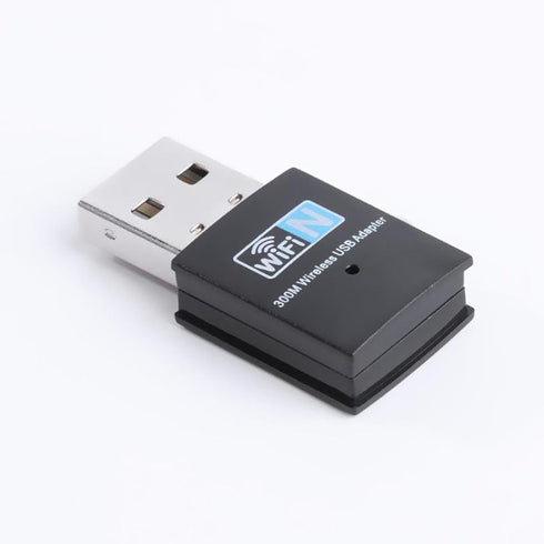 300Mbps USB WiFi Adapter, Wireless LAN Network Card Adapter Stick USB 2.0 Dongle for Desktop Laptop PC Windows 10 8 7 XP MAC OS (Plug-and-Play for...
