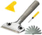 Glass Scraper, Stove Cleaner, Extendable Razor Blade Sticker/paint Scraper Remover for Window Tile Glass Windshield Tile Granite Wall Cleaning Han...