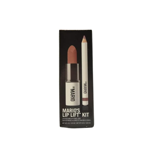 Makeup By Mario Mario's Lip Lift Kit - Pink Nude:: Ultra Suede Lipstick in Sam and Sculpting Lip Pencil in Hugh...
