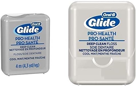 Glide Deep Clean Floss Cool Mint 43.70 Yards (Pack of 12)...