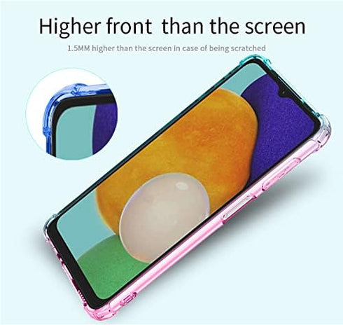 Osophter for Galaxy A13 5G Case Clear,Samsung A13 5G Case,Samsung A04S Case Transparent Reinforced Corners TPU Shock-Absorption Cell Phone Cover f...