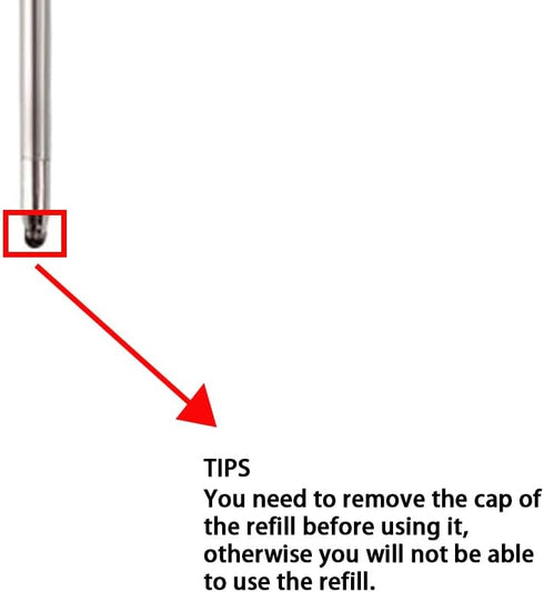 YOUMI 2.75 inch Ballpoint Pens Refills, 1mm Medium Point Metal Pen Refill (20 Black)...