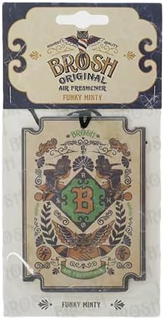 BROSH Origional Air Freshener- Funky Minty...