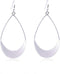 Lightweight Dangle Earrings Simple Earrings Silver Teardrop Earrings for Women...