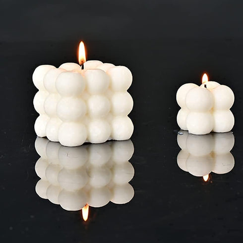 2 Pack of Candle Mold, Very Cute Silicone Mold with 20 Wicks Included for Candle Making, Soap Mold for Soap Making....
