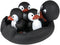 8" Floating Bath Toy Mama with Three (3) Babies for Toddlers for Bath Time (Penguin)...