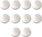 10 Pcs 10mm Zinc Alloy Buttons, Round Clothing Hook Buttons, Clothes Fasteners for Sewing Knitting Crafting, Silver...
