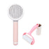 Cat Brush with Release Button | Self Cleaning Grooming Brush | Pet Hair Brush | Slicker Brush for Dogs and Cats...
