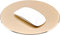 ProElife Premium Aluminum Metal Mouse Pad Mice Mat 8.66 inch (Round, Champagne Gold)...