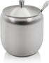 300ml Stainless Steel Sugar Bowl with Lid and Spoon 10 OZ Coffee Seasoning Jar Condiment Pot Spice Container Canister Cruet with Lid and Spoon...