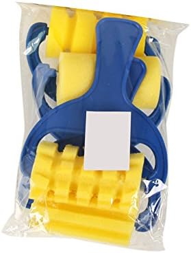 Painting Foam Brush Roller Sponge for Kid Mini Paint Brushes DIY Art Craft Painting Tool Set...