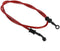 50cm - 200cm Motorcycle Braided Brake Line Oil Gas Pipe, Braided Steel Brake Clutch Oil Hoses Line Pipe(1200mm Red)...