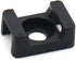 (100 Of Pack) Black 9mm Cable Tie Mount Base Saddle Type Mount Screw Wire Bundle Holder Base Holder Width Cable Large Size 0.75 inch...