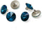10-pcs 11mm Austria Crystal 1122 Rivoli Button with Shank, SW-1122BT (Montana)...