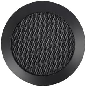 2 Pack 4 Inch Speaker Grill Cover Black SubWoofer Round Circle Mesh Woofer Grille Covers Guard Protector for Car Home Audio Speakers Theater (Invi...